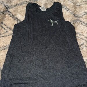 Red white and blue PINK tank top